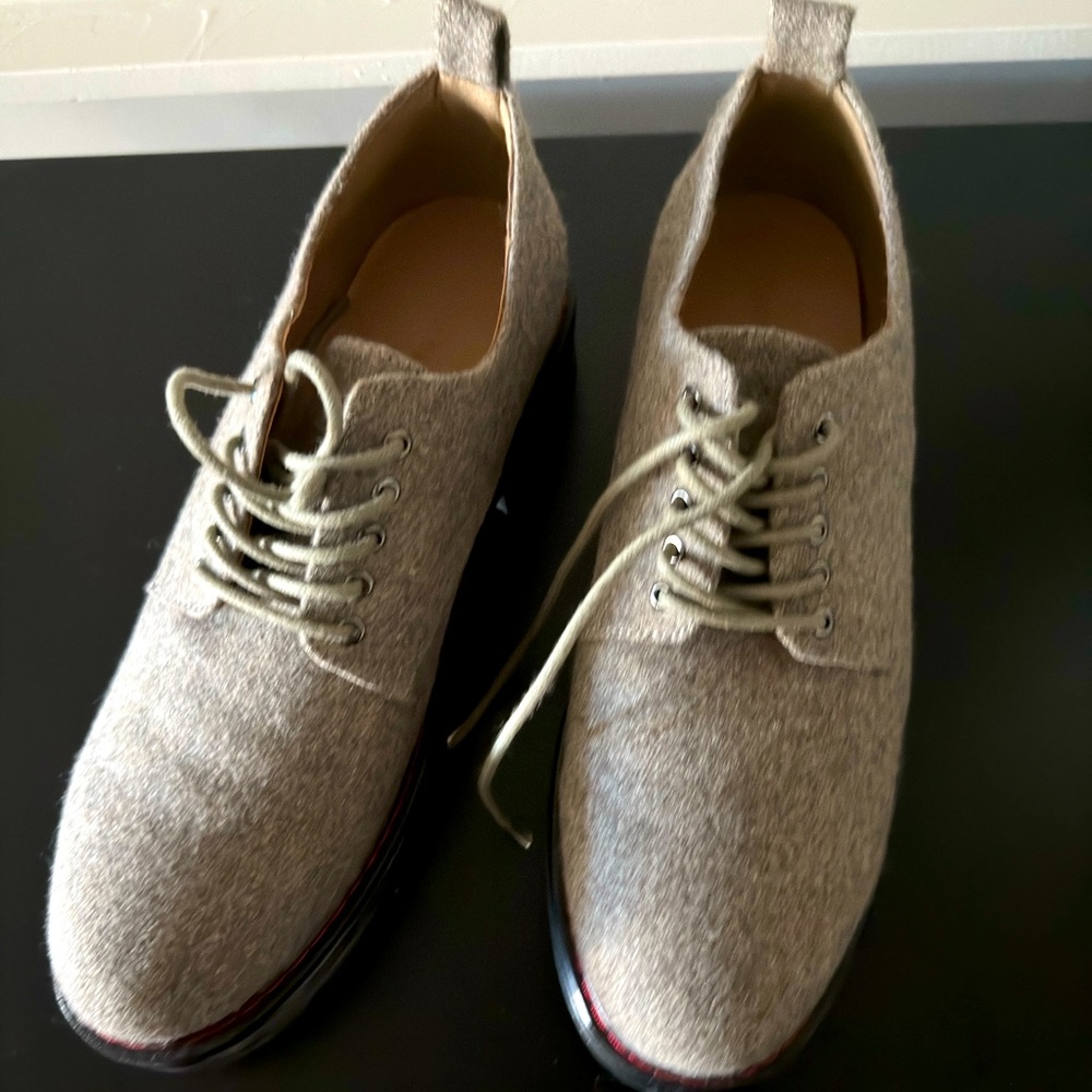 Wool Felt brogue